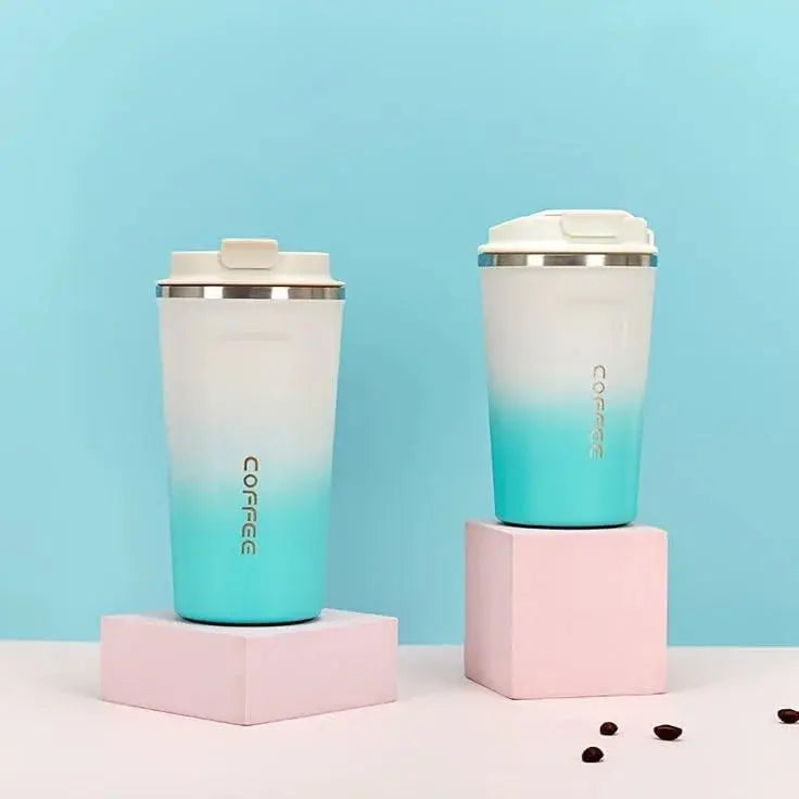 Stainless Steel Coffee Tumbler - Scrollcart Qatar