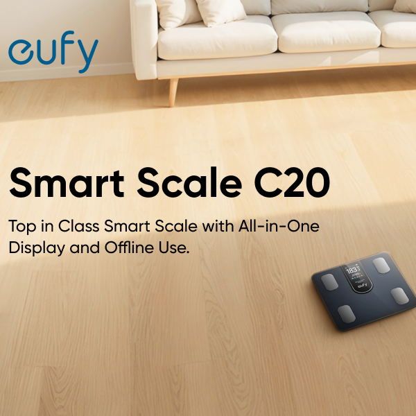 Eufy Smart Scale C20 large TFT screen