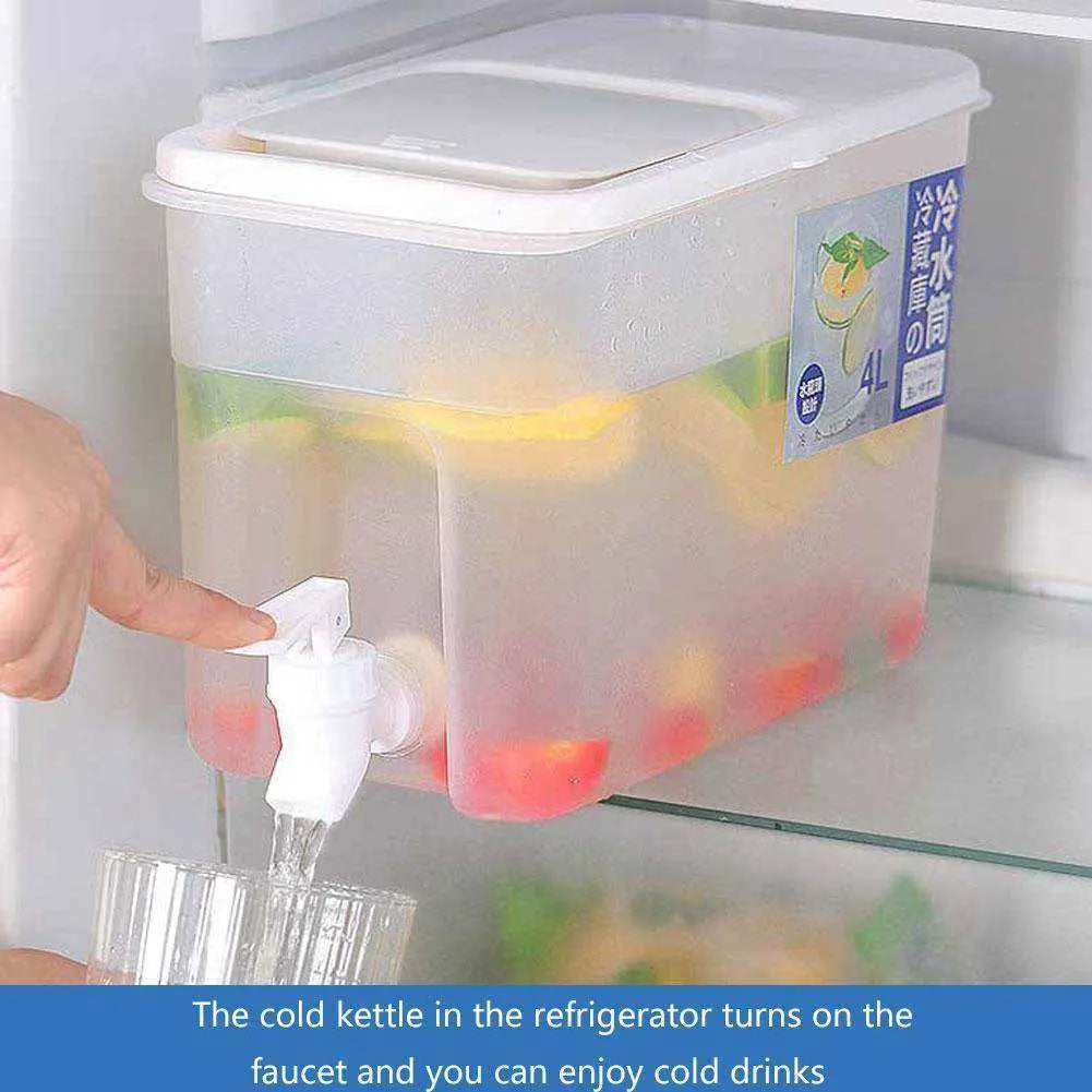 4L Drinks Dispenser Kettle with Tap Water Dispenser Fridge Water Dispenser Scrollcart Online Shopping Store
