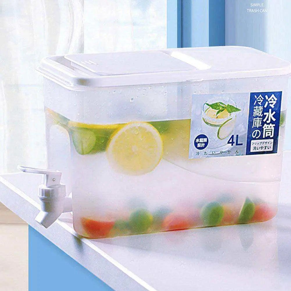 4L Drinks Dispenser Kettle with Tap Water Dispenser Fridge Water Dispenser Scrollcart Online Shopping Store