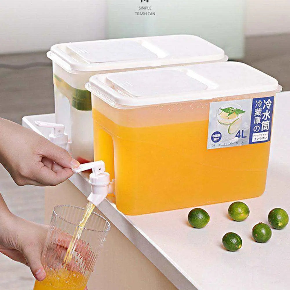 4L Drinks Dispenser Kettle with Tap Water Dispenser Fridge Water Dispenser Scrollcart Online Shopping Store