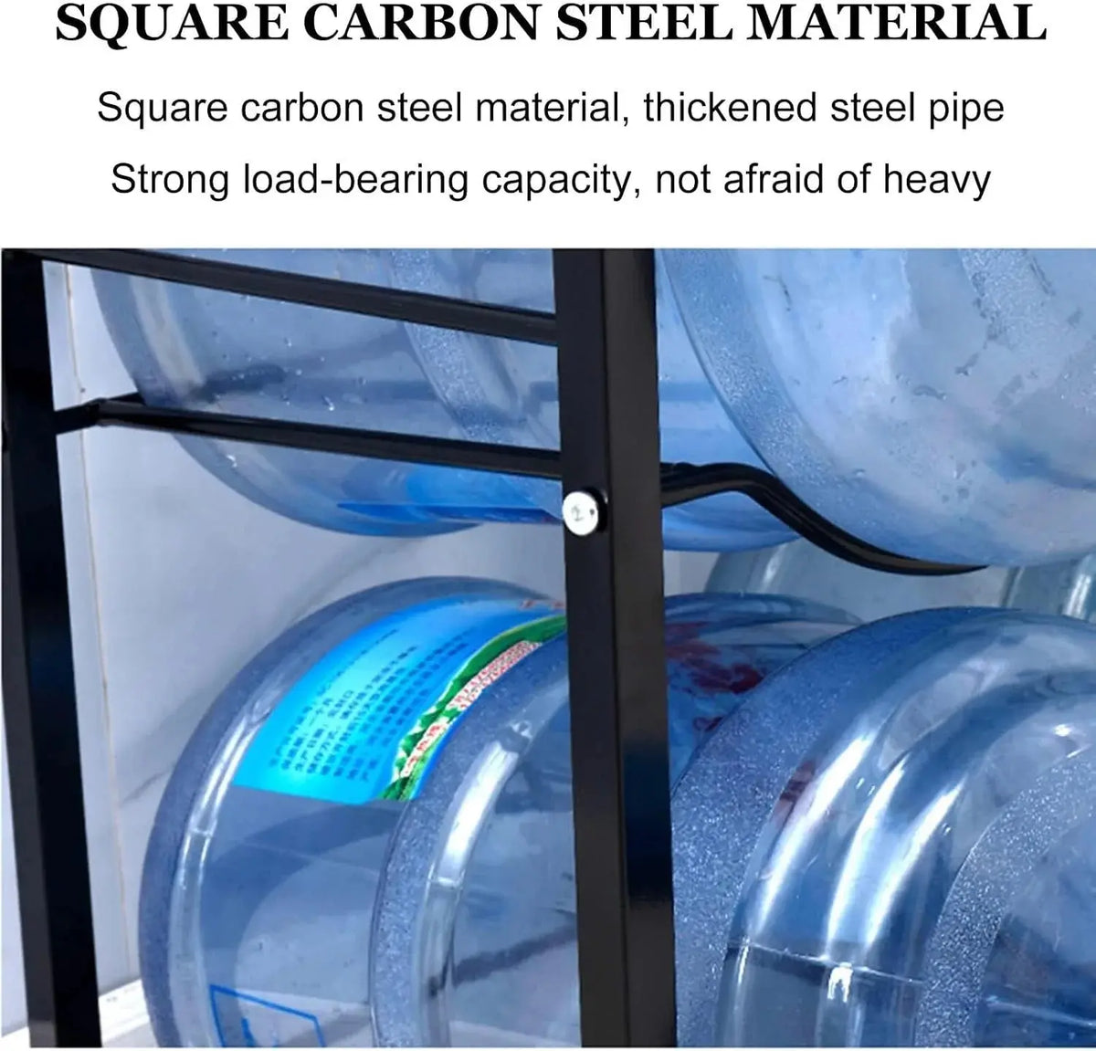 5 Gallon Water Jug Storage Rack – Heavy-Duty Stackable Water Bottle Organizer Scrollcart Qatar 