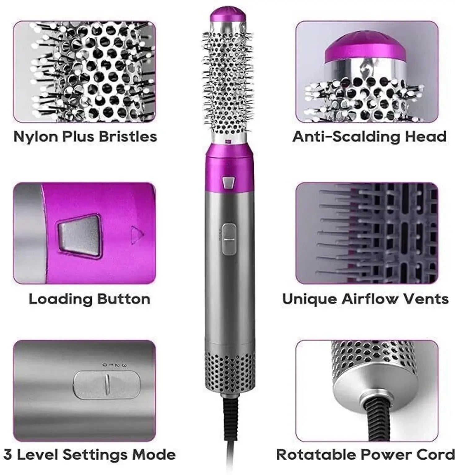 5 In 1 Hair Dryer Brush – Styler & Volumizer Tool Doha Qatar