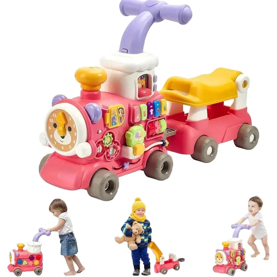 5-in-1 Baby Walker Train Push Walker Toy Doha Qatar