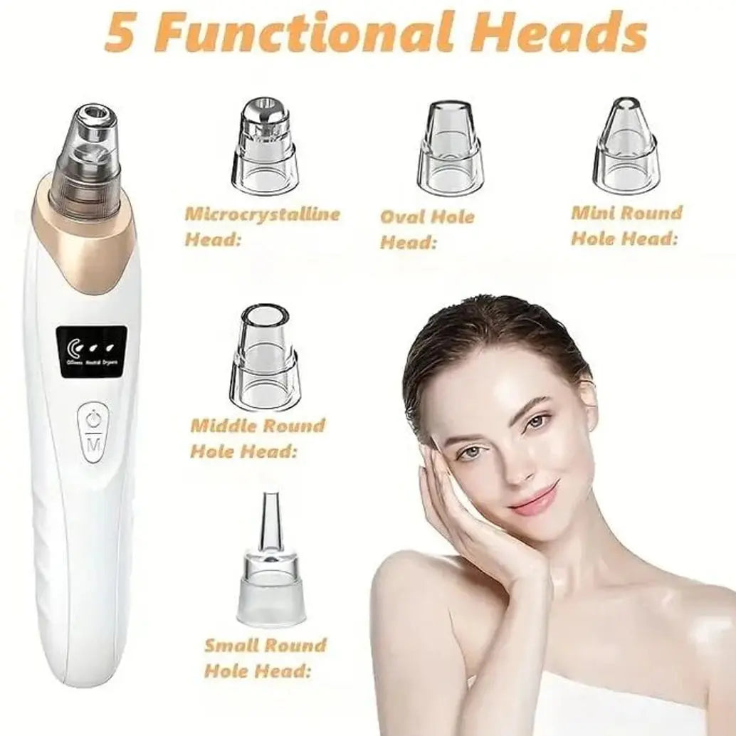 5-in-1 Electric Blackhead Remover & Pore Vacuum Scrollcart Qatar 