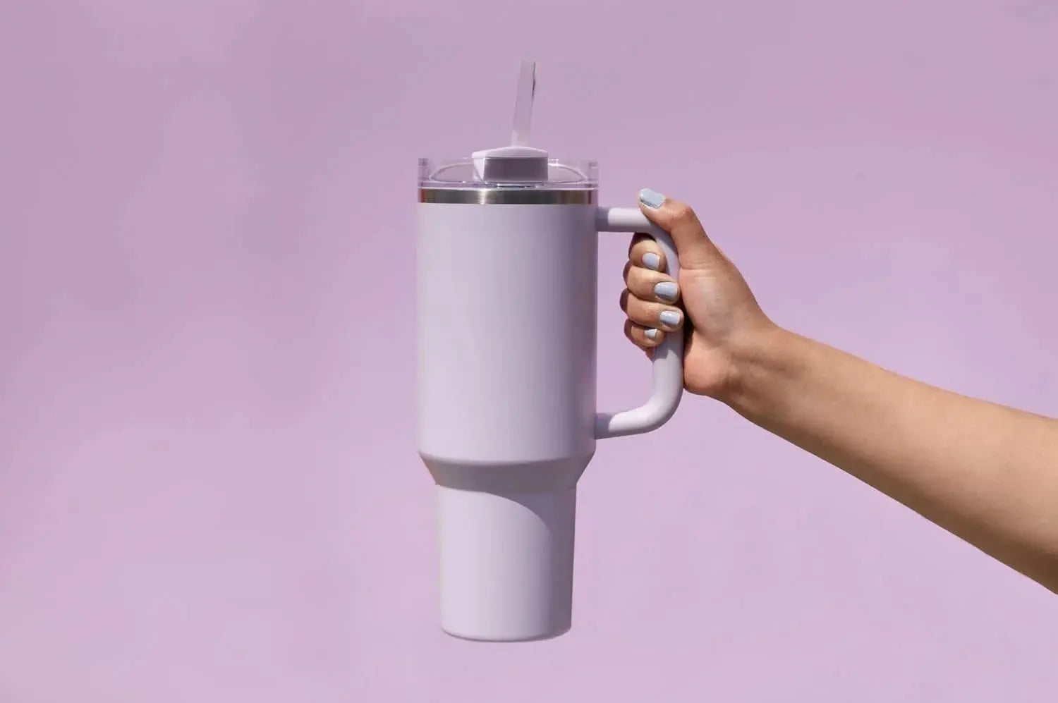 Tumbler Bottle Cup 1 Liter  : Vacuum Insulated and Straw for Water, Iced Tea or Coffee, Smoothie - Scrollcart Qatar