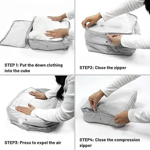 Foldable Luggage Suitcase Organizer-Travel clothes Bag Scrollcart Qatar 