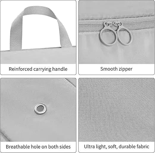 Foldable Luggage Suitcase Organizer-Travel clothes Bag Scrollcart Qatar 