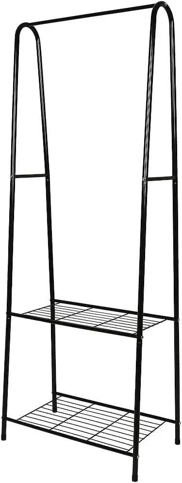 Heavy Duty Clothes Garment Rack with Shelves – Durable Steel, Space-Saving Storage Solution Scrollcart Qatar 