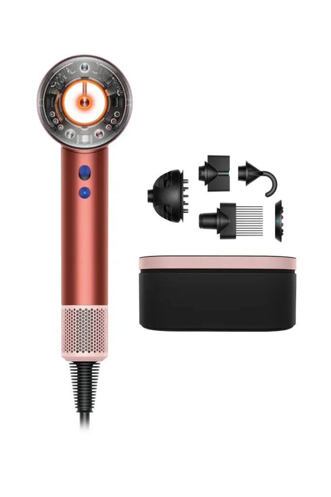 Dyson Supersonic Nural™ HD16 Hair Dryer in Strawberry Bronze Marhaba international 