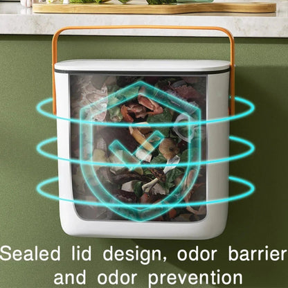 Ecoco 10 Liter Compact Trash Bin for Kitchen Scrollcart Qatar 