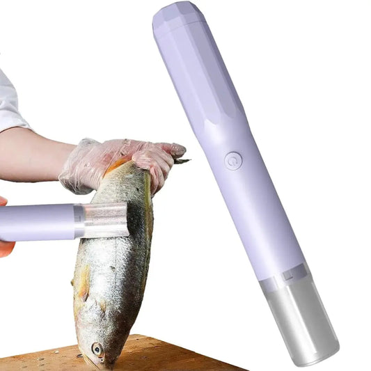 Electric Rechargeable Fish Scale Scraper & Skin Peeler Scrollcart Qatar 