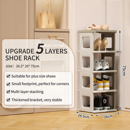 details of 5 layer shoe Rack