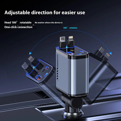 Super Fast CAR Mobile Charger 120 W Scrollcart Qatar 