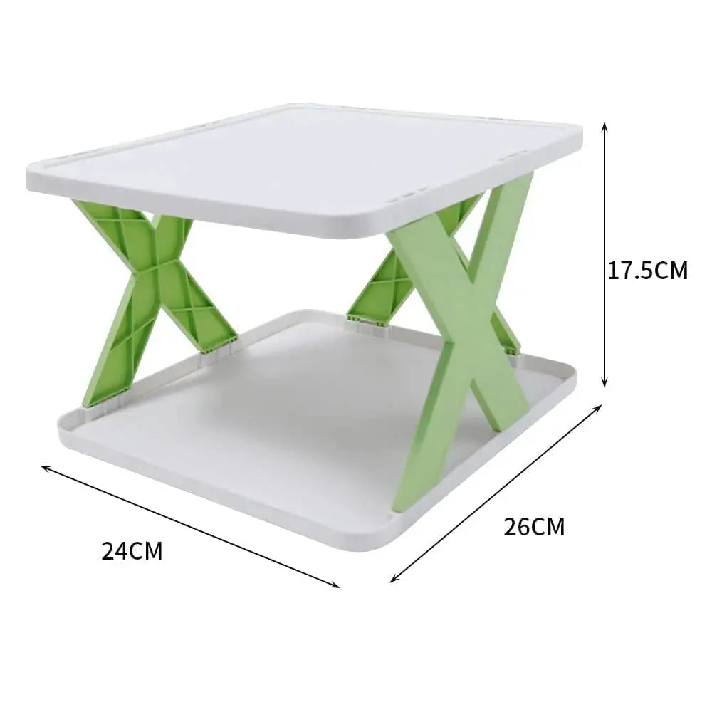 6-Tier Multifunctional Foldable Shoe Storage Rack Scrollcart Qatar 