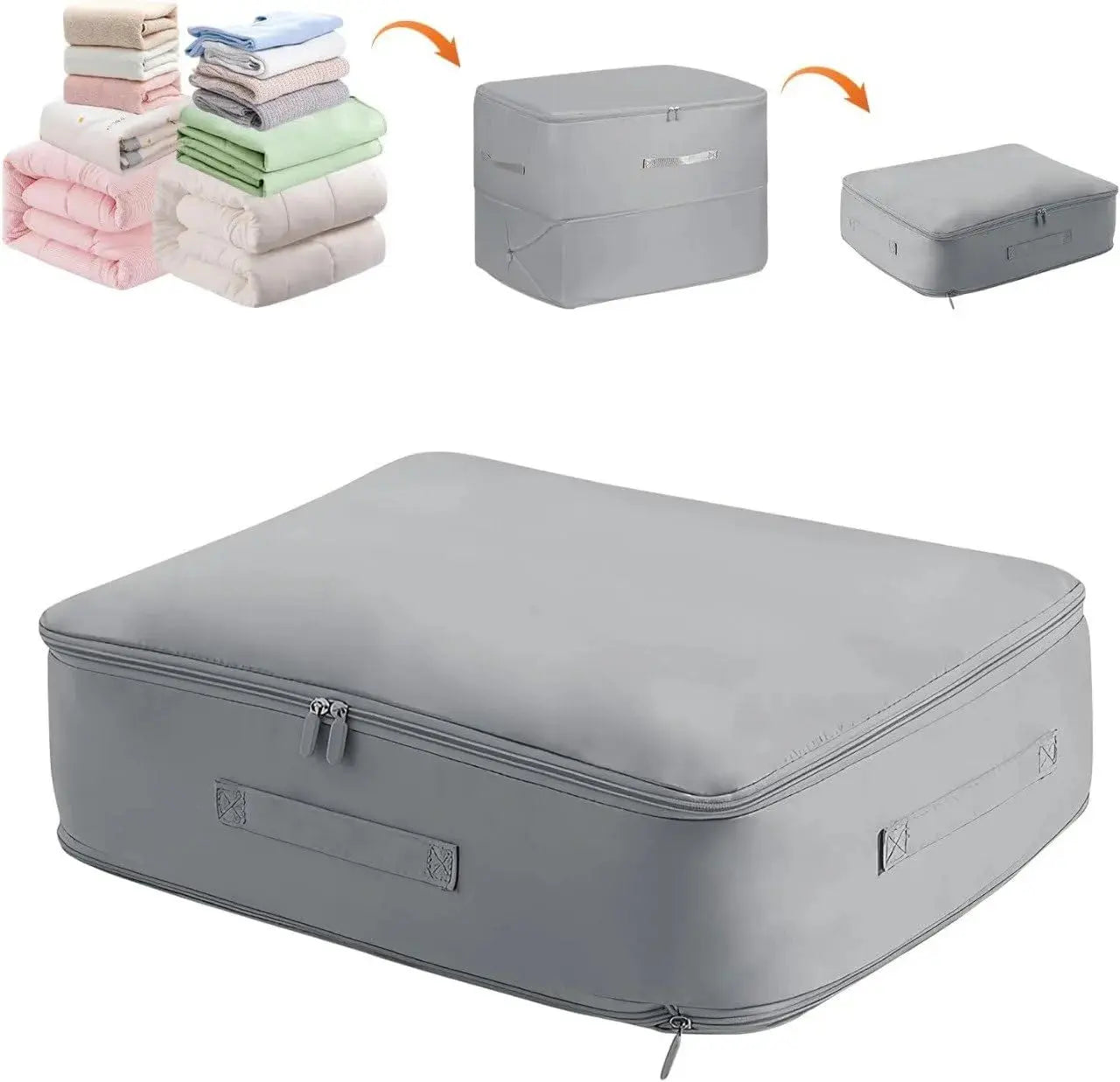 Foldable Luggage Suitcase Organizer-Travel clothes Bag Scrollcart Qatar 