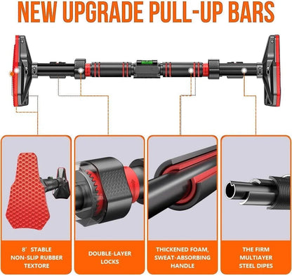 Adjustable Doorway Pull Up Bar for Home Gym Scrollcart Qatar 