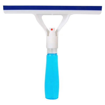 2-in-1 Spray Bottle Squeegee Cleaning Wiper for Home, Bathroom & Car – Built-in Pump & Rubber Blade | Multipurpose Glass & Tile Cleaner Scrollcart Qatar 