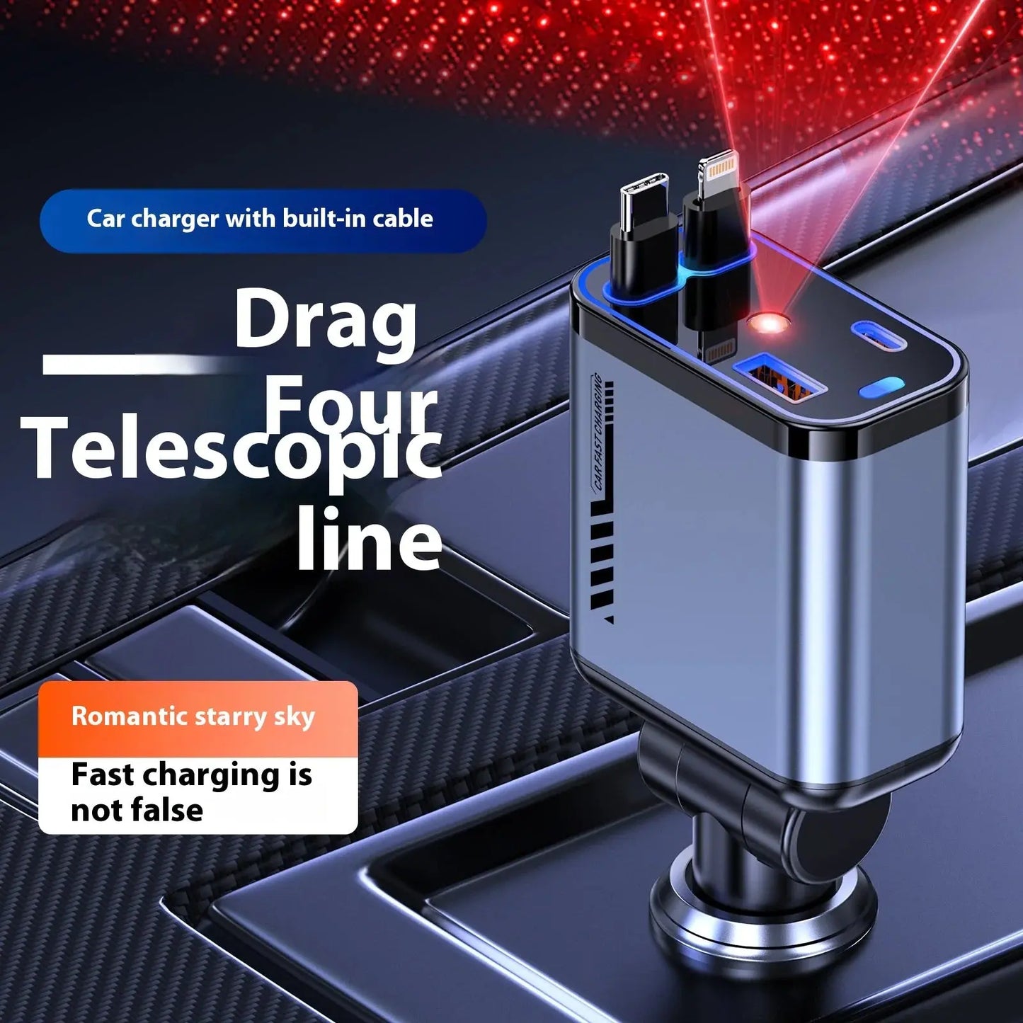 Super Fast CAR Mobile Charger 120 W Scrollcart Qatar 