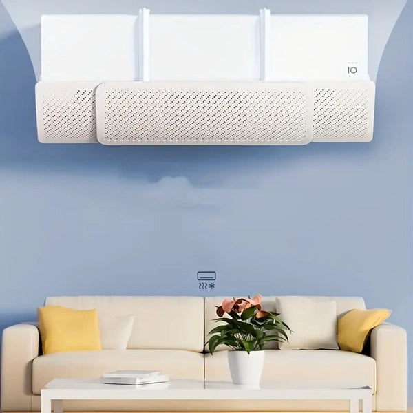 Air Conditioner Deflector - 180° Rotatable Air Guide Scrollcart Qatar 
