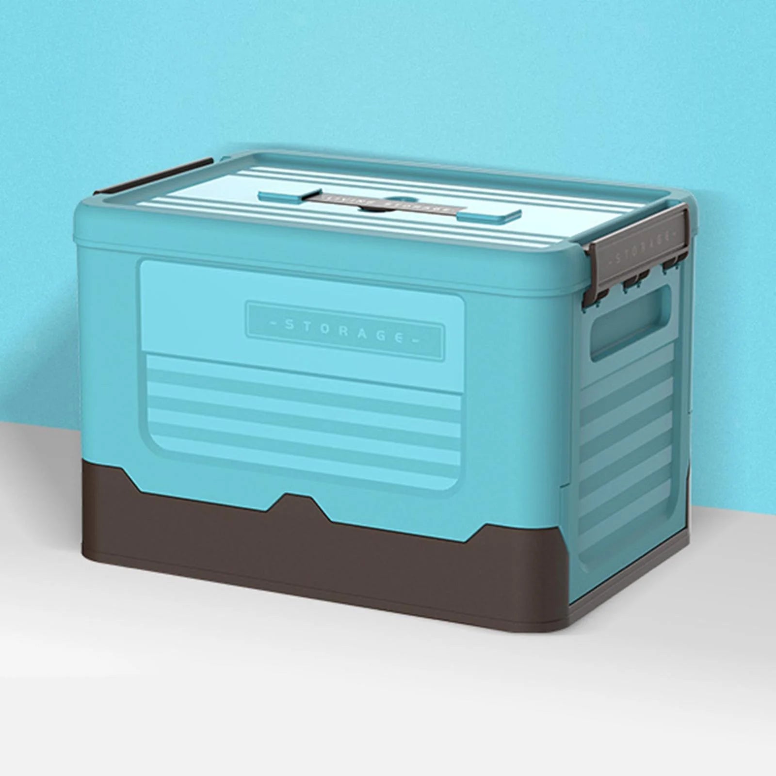 Foldable Storage Box with Lid - Multi-funtional & Portable Scrollcart Qatar 
