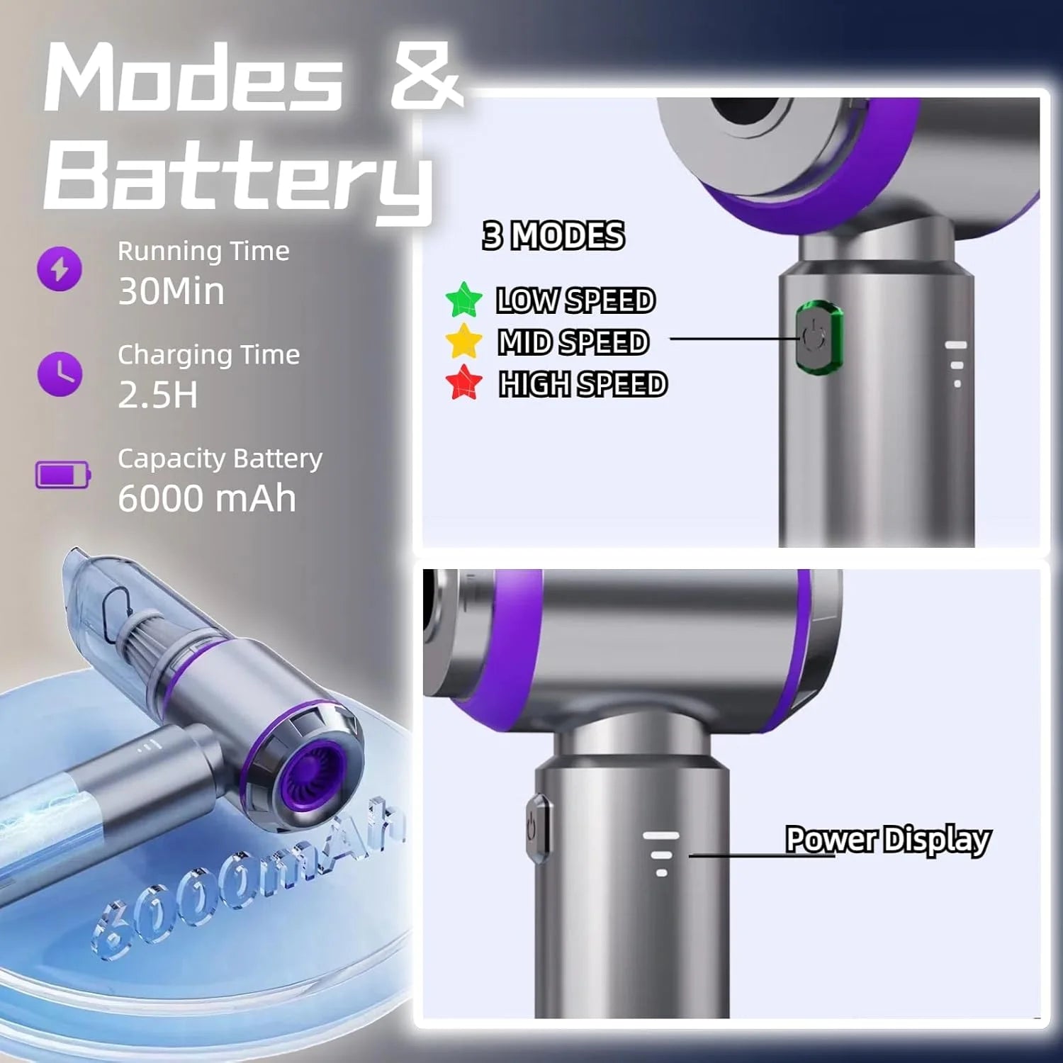 4-in-1 Handheld Car Vacuum Cleaner Scrollcart Qatar 