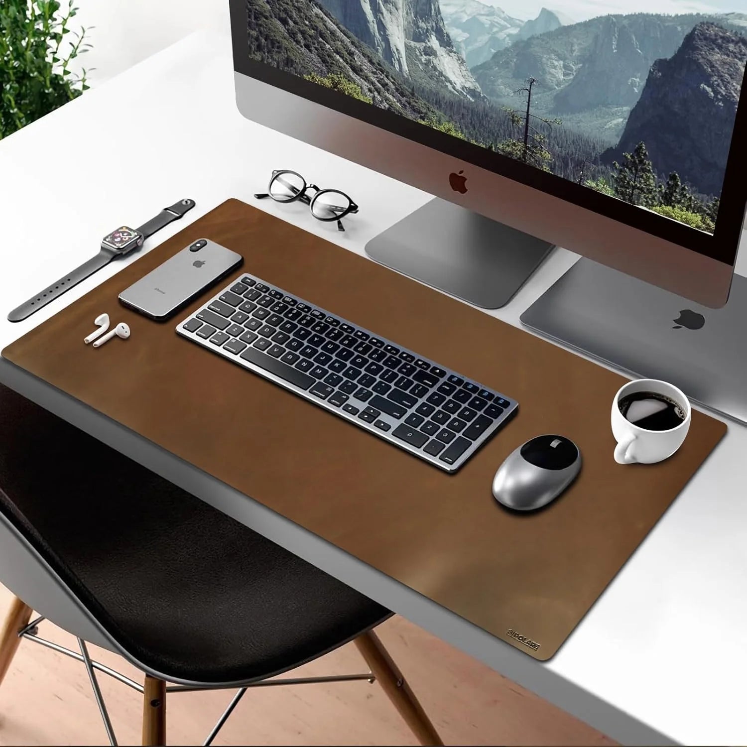 Computer Leather Desk Pad Scrollcart Qatar 