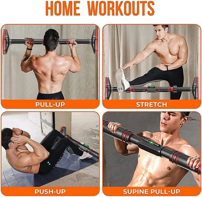 Adjustable Doorway Pull Up Bar for Home Gym Scrollcart Qatar 