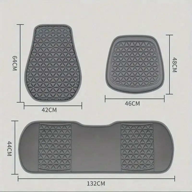 3D Breathable Fabric Car Seat & Cushion Set Scrollcart Qatar 