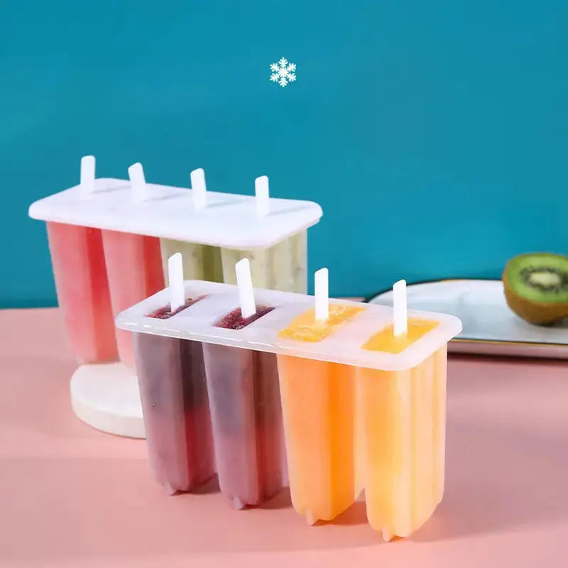 Reusable Popsicle Mold & Ice Cream Tray Scrollcart Qatar