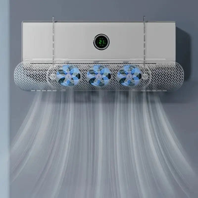 Adjustable Wall Air Conditioner Deflector - 63-95cm Scrollcart Qatar 
