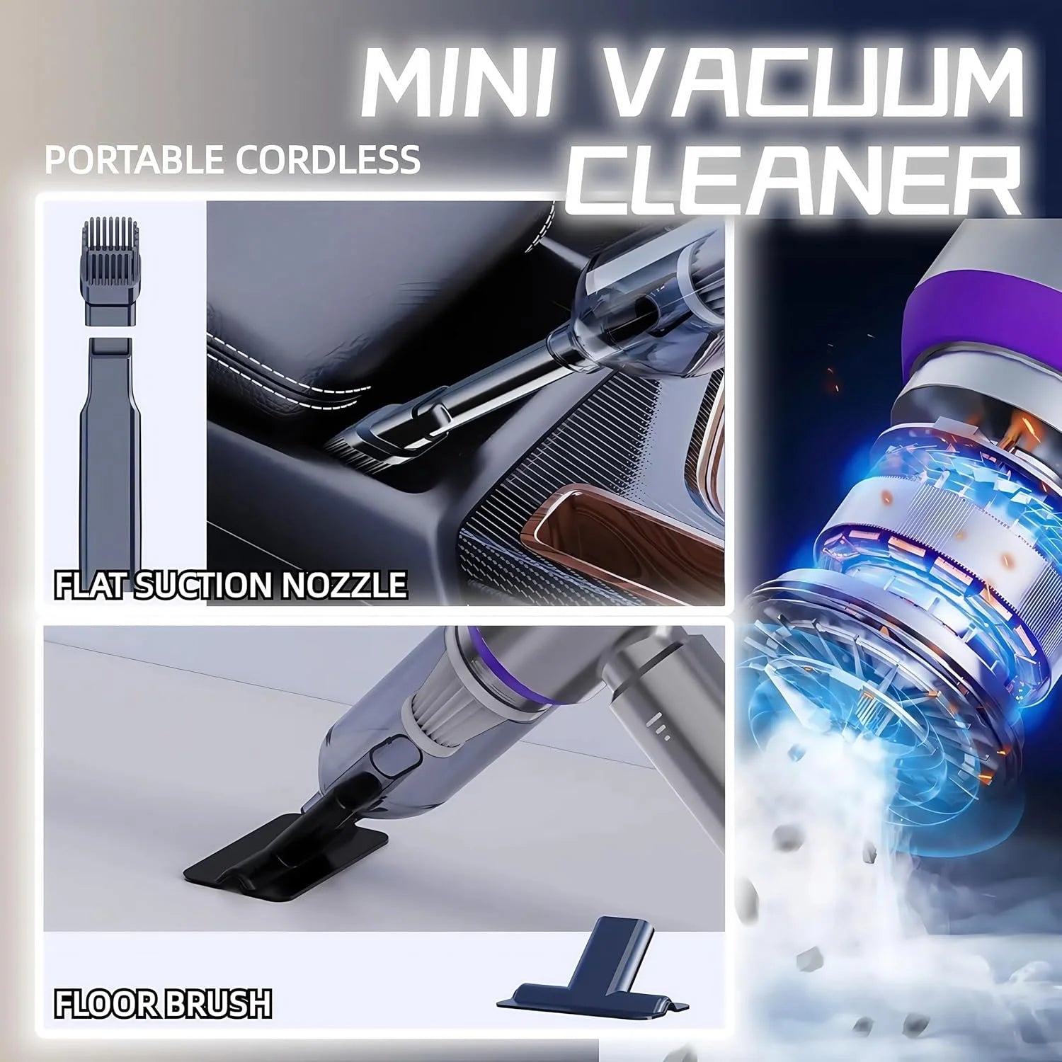 4-in-1 Handheld Car Vacuum Cleaner Scrollcart Qatar 