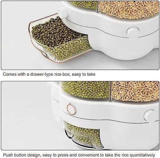 9 Kg Single Grind Rice and Grain Dispenser - Scrollcart Qatar