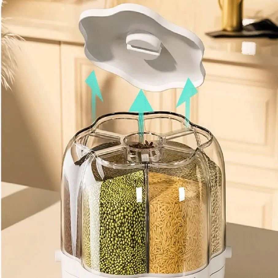 9 Kg Single Grind Rice and Grain Dispenser