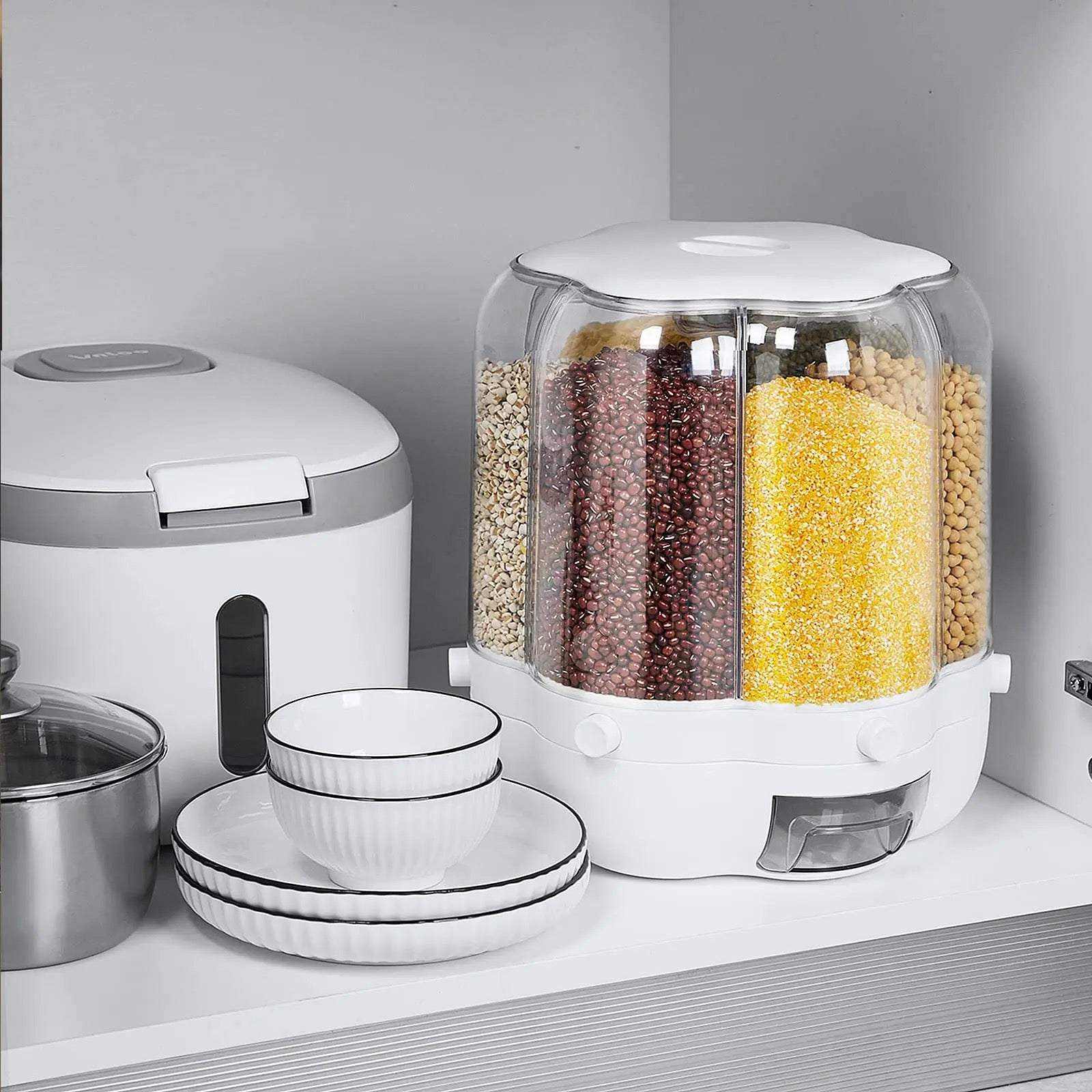 9 Kg Single Grind Rice and Grain Dispenser - Scrollcart Qatar