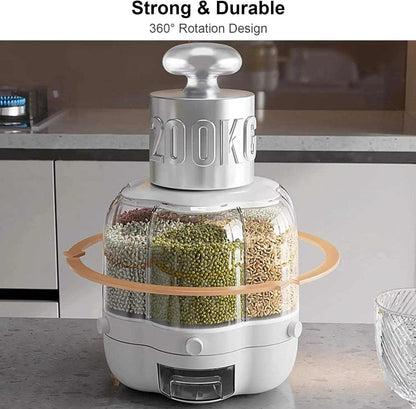 9 Kg Single Grind Rice and Grain Dispenser