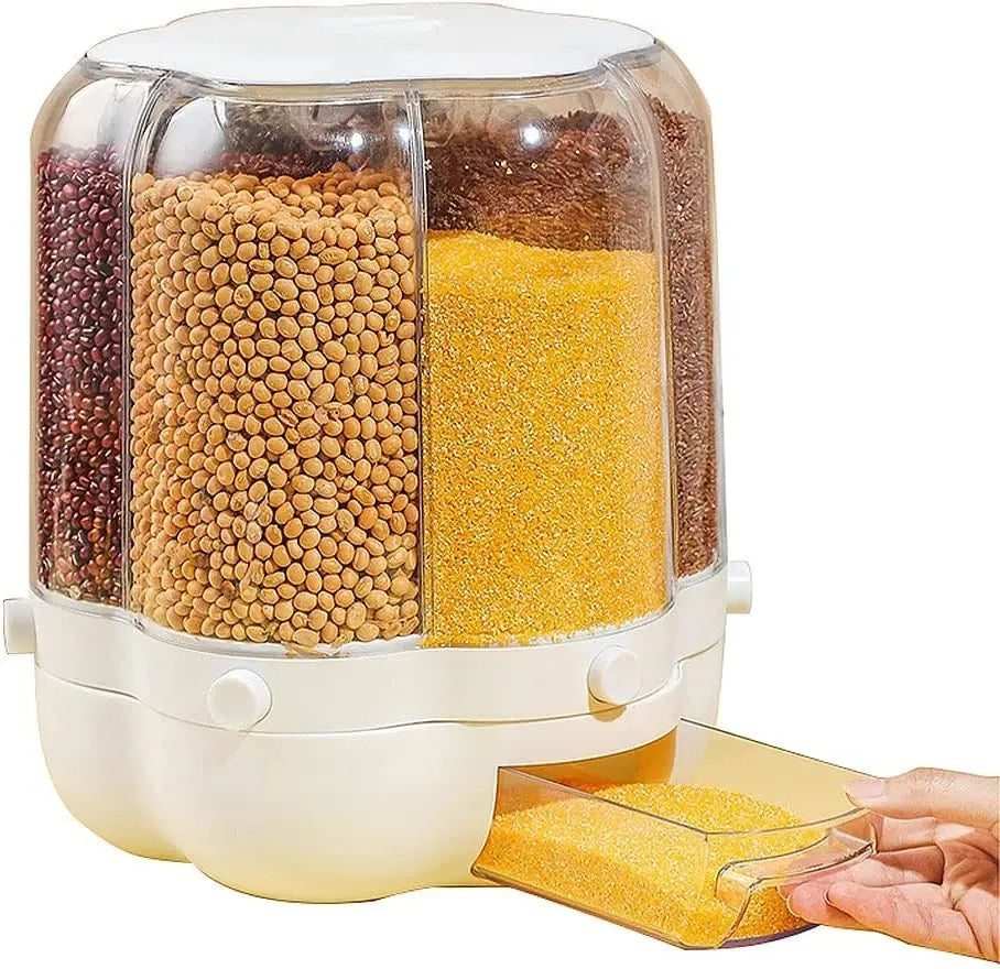 9 Kg Single Grind Rice and Grain Dispenser - Scrollcart Qatar