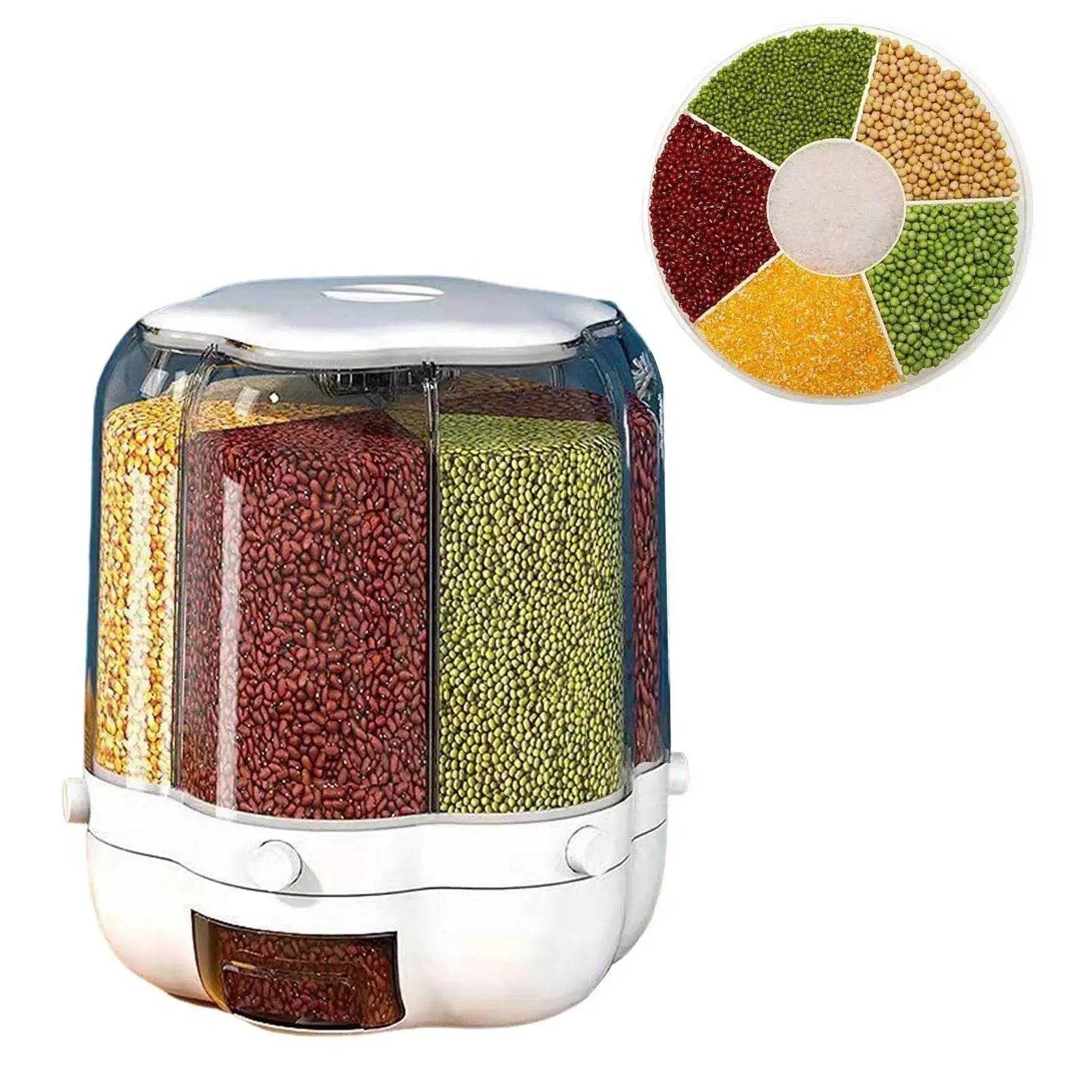 9 Kg Single Grind Rice and Grain Dispenser - Scrollcart Qatar