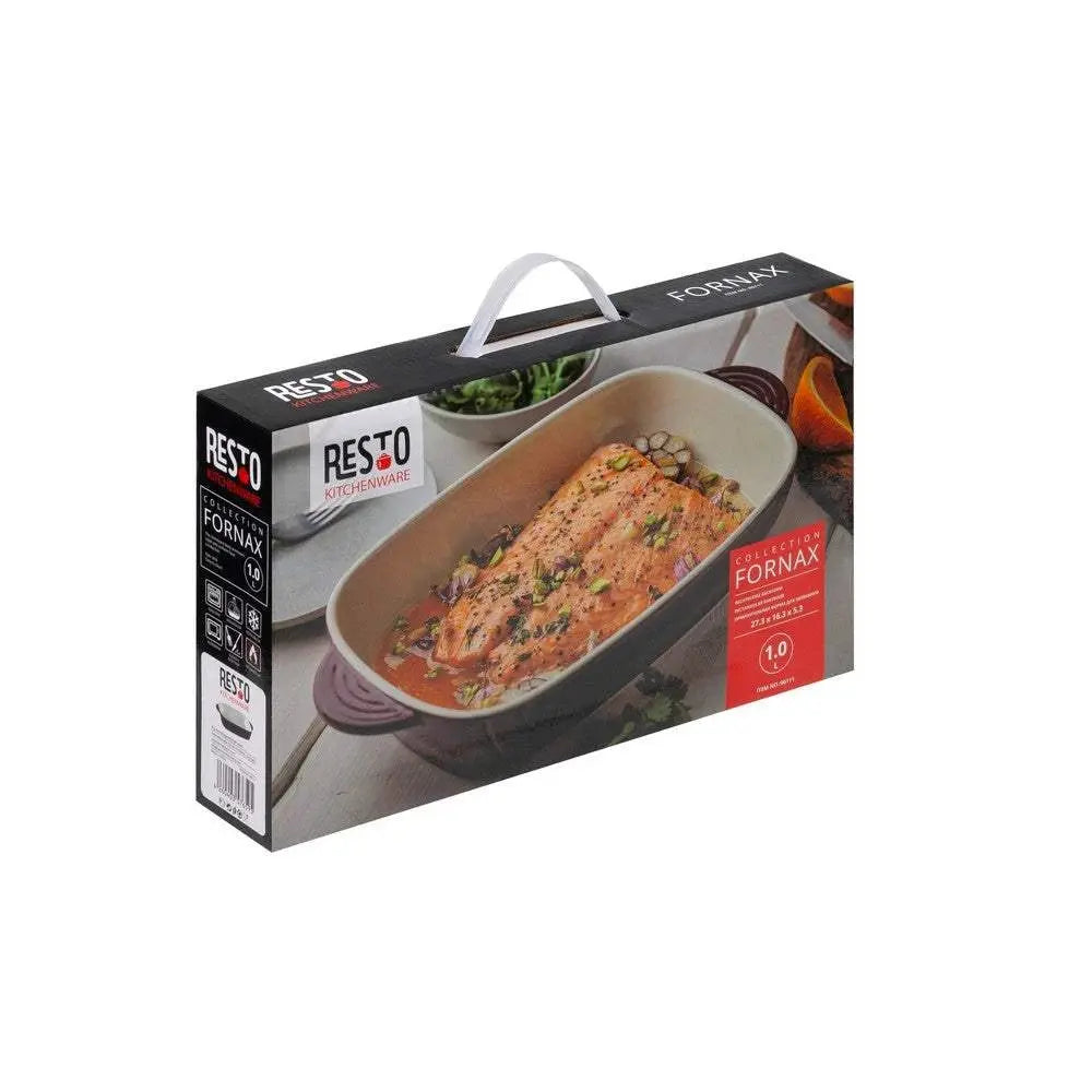 Baking Pan : Resto Fornax Rectangular 1 Liter Ceramic Bake ware. - Scrollcart Qatar