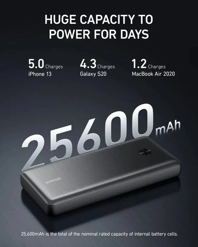 Anker 747 Power Bank (PowerCore 26K) 87W PD Fast Charging for Laptop & Phone Marhaba international 