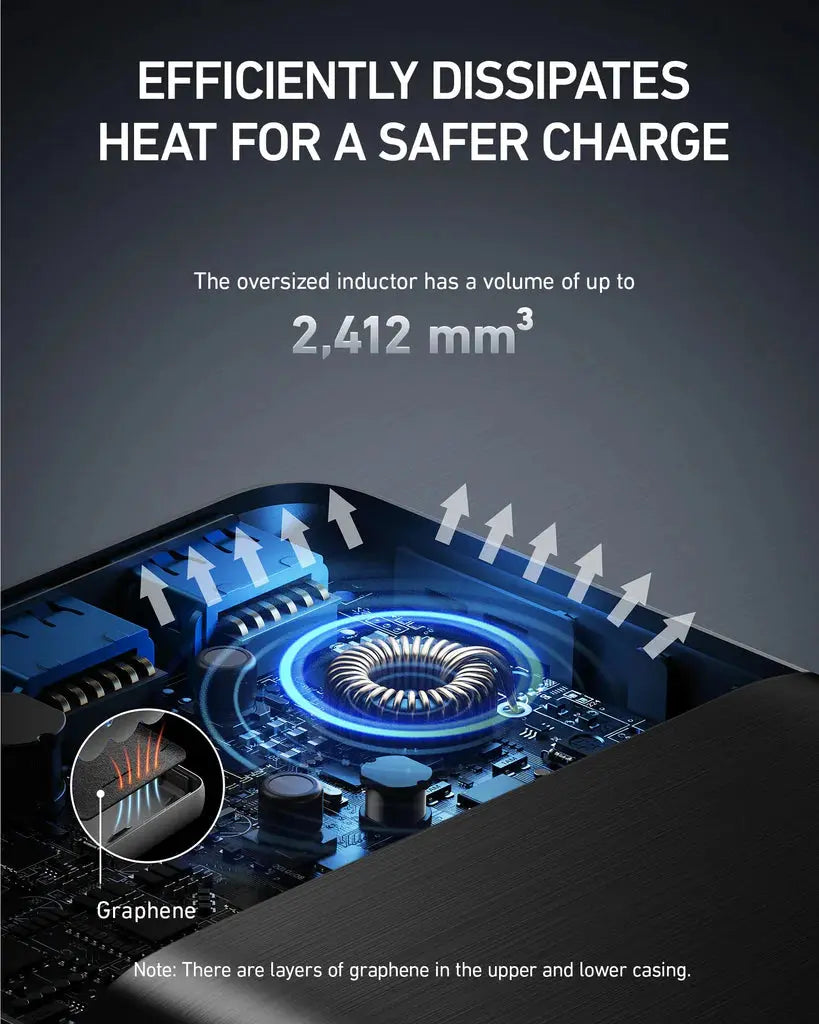 Anker 747 Power Bank (PowerCore 26K) 87W PD Fast Charging for Laptop & Phone Marhaba international 