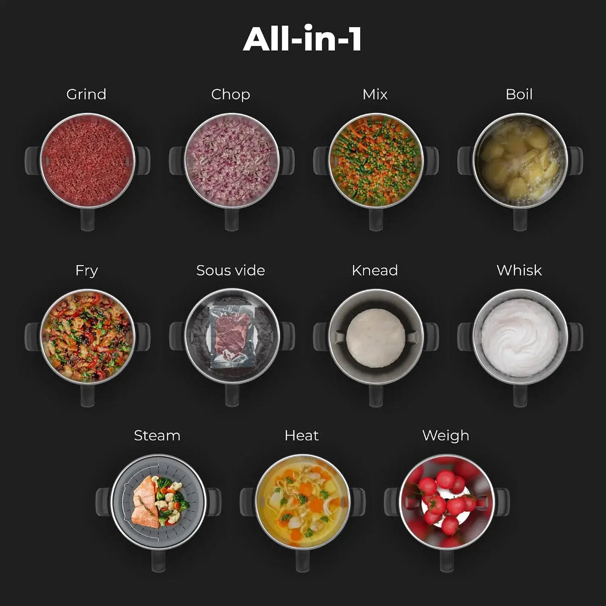 AENO GastroLab CR1S Smart Cooking Robot – Food Processor Scrollcart Qatar 