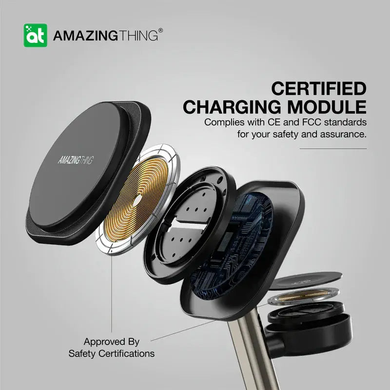AMAZINGTHING Thunder Pro Mag 3-IN-1 Charging Stations With Stand-fast charging