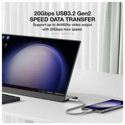AMAZING THING Thunder Pro USB-C Cable - 240W PD3.1 fast charging, 20Gbps speed