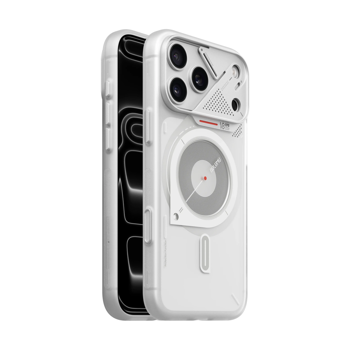 AULUMU A18 Hyper Frosted Case for iPhone 18 Pro / Pro Max – Translucent White Scrollcart Qatar 