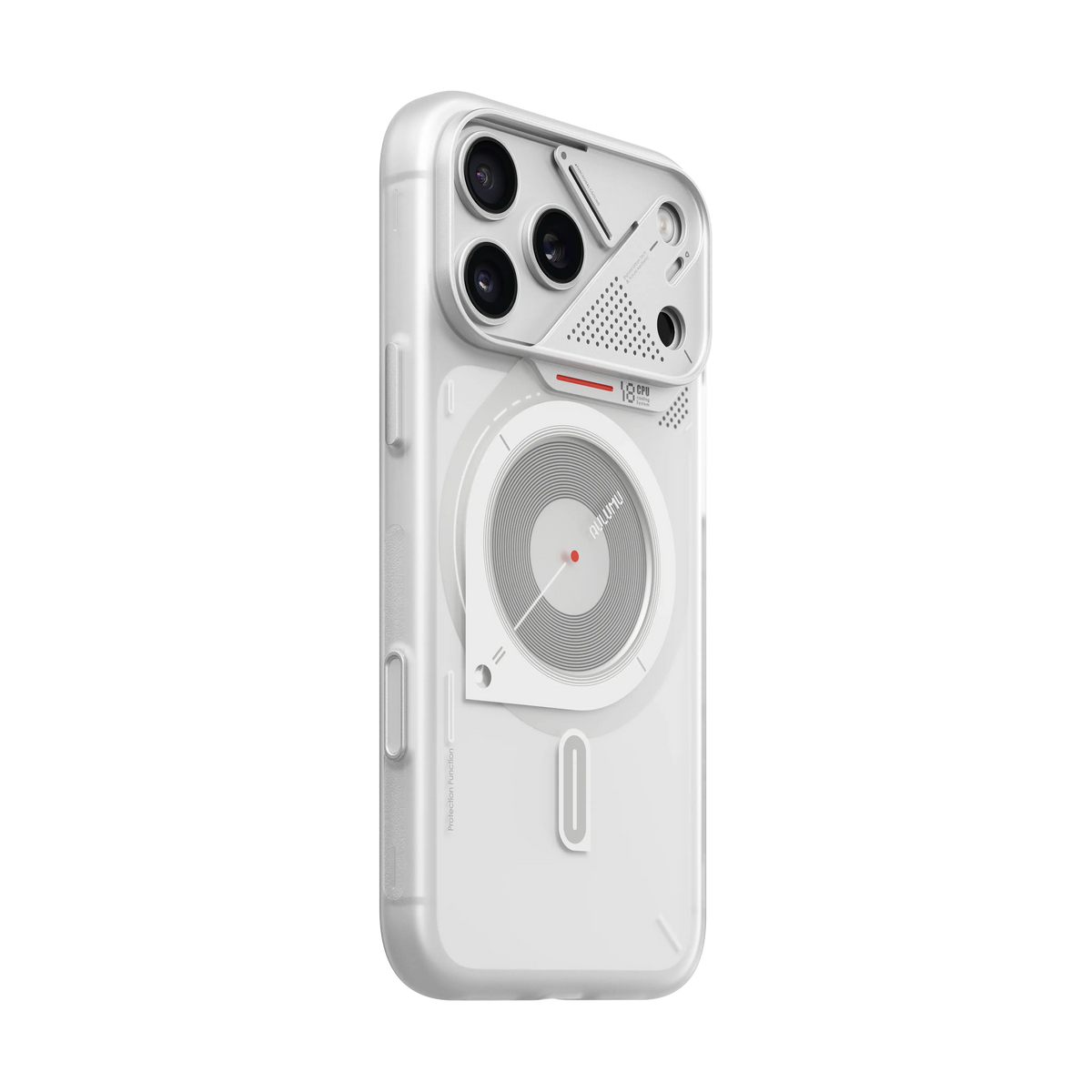 AULUMU A18 Hyper Frosted Case for iPhone 18 Pro / Pro Max – Translucent White Scrollcart Qatar 