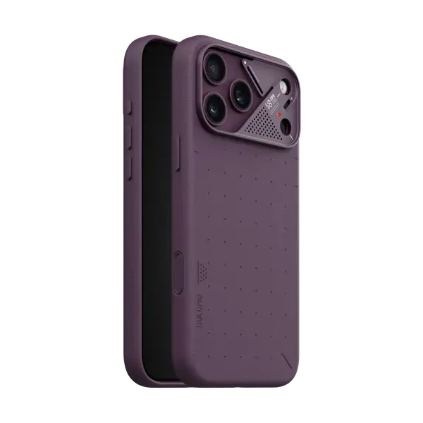 AULUMU A18 Particle Vegan Leather Case for iPhone 18 Pro / Pro Max Scrollcart Qatar 