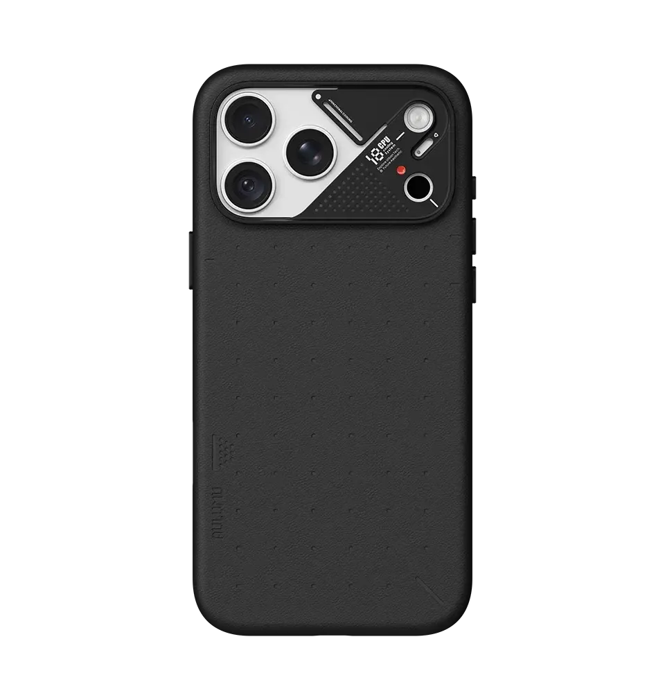 AULUMU A18 Particle Vegan Leather Case for iPhone 18 Pro / Pro Max Scrollcart Qatar 