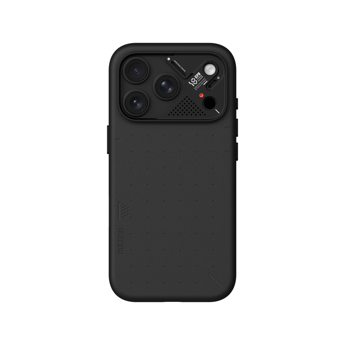 AULUMU A18 Particle Vegan Leather Case for iPhone 18 Pro / Pro Max Scrollcart Qatar 