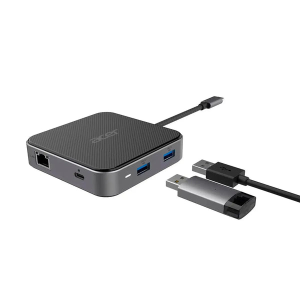 Acer 7-in-1 USB4 8K Multi Display Hub – 100W PD, Gigabit Ethernet Scrollcart Qatar 